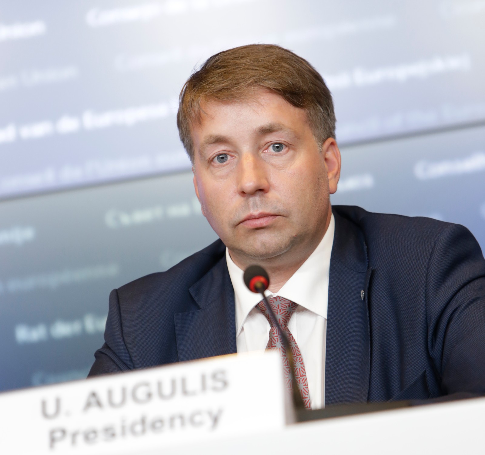 Mr <b>Uldis Augulis</b>, Latvian Minister for Welfare. ©European Union - Employment-Social-Policy-Health-and-Consumer-Affairs-Council-Ministers-of-Employment-Social-Affairs-18-June-3301