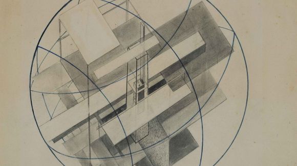 Gustavs Klucis. Construction. 1919–1920. Collection of the Latvian National Museum of Art
