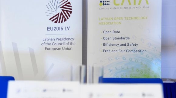 Konference "Atvērtā Eiropa: Atvērtie dati atvērtai sabiedrībai". Foto: LATA