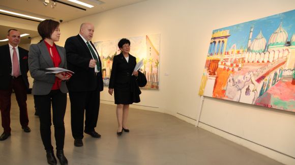 Opening of the exhibition. Photo: HKPU
