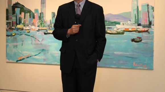 Honorary Consul of Latvia in Hong Kong, Roger King. Photo: HPU