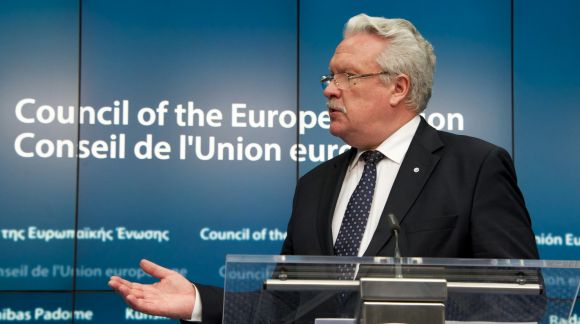 Mr Janis DUKLAVS, Latvian Minister for Agriculture. © European Union