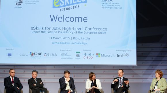 Opening of the "e-Skills for Jobs 2015" campaign.
Photo: EU2015.LV