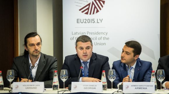 Konference “Lauku un lauksaimniecības konsultāciju sistēmas: labākā prakse un pieredze sadarbībai Austrumu partnerībā”. Foto: EU2015.LV