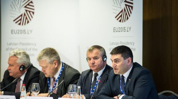 Konference “Lauku un lauksaimniecības konsultāciju sistēmas: labākā prakse un pieredze sadarbībai Austrumu partnerībā”. Foto: EU2015.LV