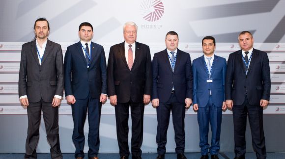 Konference “Lauku un lauksaimniecības konsultāciju sistēmas: labākā prakse un pieredze sadarbībai Austrumu partnerībā”. Foto: EU2015.LV