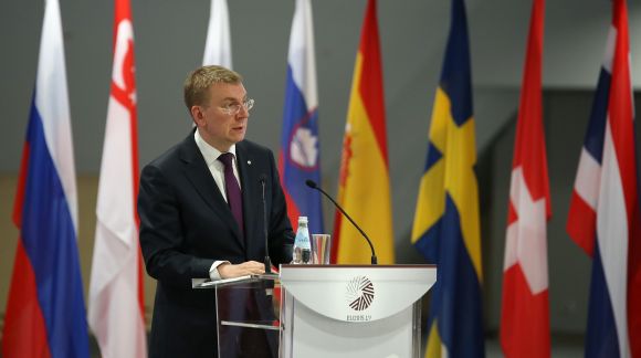 Mr Edgars Rinkēvičs, Minister for Foreign Affairs of the Republic of Latvia. Photo: EU2015.LV