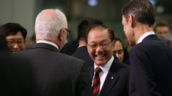 Mr Woo-yea Hwang, Minister for Education of Korea. Photo: EU2015.LV