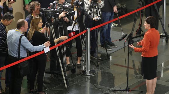 Ms Mārīte Seile, Minister for Education and Science of the Republic of Latvia. Photo: EU2015.LV