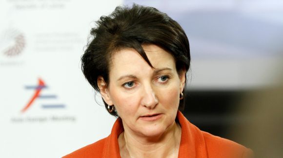 Ms Mārīte Seile, Minister for Education and Science of the Republic of Latvia. Photo: EU2015.LV