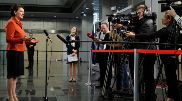 Ms Mārīte Seile, Minister for Education and Science of the Republic of Latvia. Photo: EU2015.LV