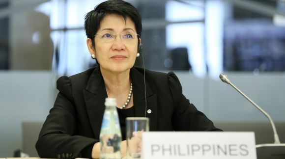 Ms Maria Cynthia Rose Bautista, Commissioner of the Commission on Higher Education, Philippines. Photo: EU2015.LV