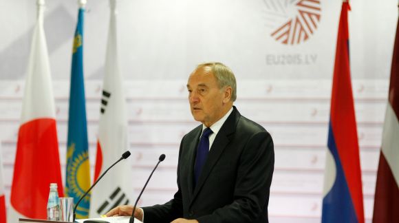 Mr Andris Bērziņš, President of the Republic of Latvia. Photo: EU2015.LV