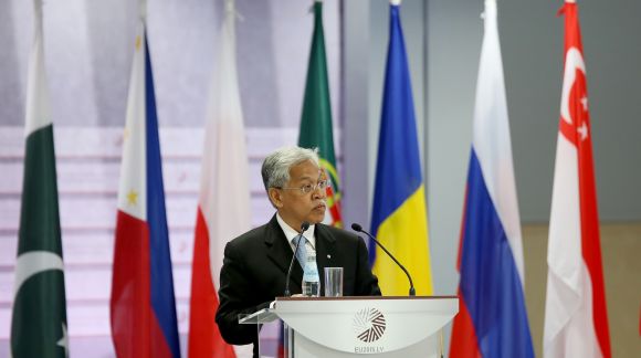 Mr Idris Jusoh, Minister for Education of Malaysia. Photo: EU2015.LV