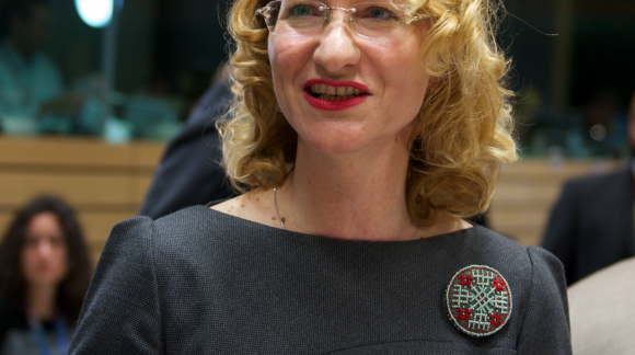 Ms. Dace Melbārde, Latvian Minister for Culture. © European Union