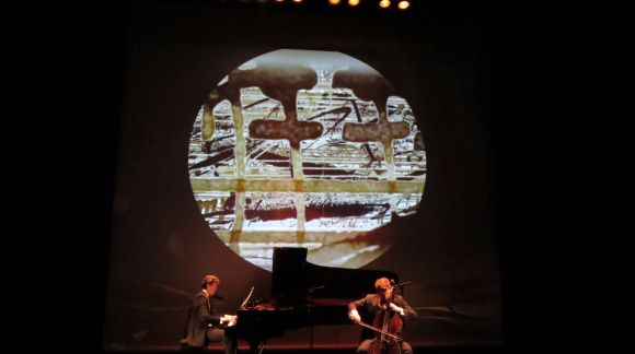 Konzert des "Art&Valt" Duos. Foto: EU2015.LV