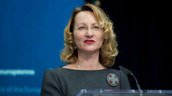 Ms. Dace Melbārde, Latvian Minister for Culture. © European Union