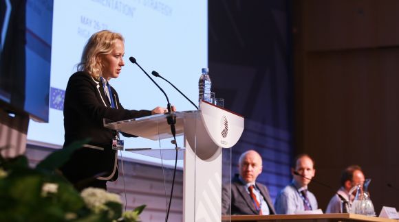 Alda Ozola, Deputy State Secretary at the Ministry of Environmental Protection and regional Development of Latvia Photo: EU2015.LV