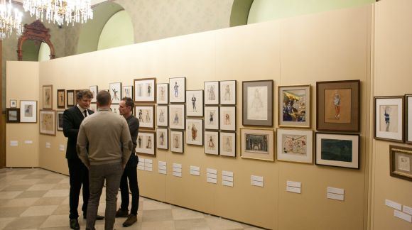 "Art I've Lived With" exhibition of Mikhail Baryshnikov's art collection. Photo: Didzis Grodzs