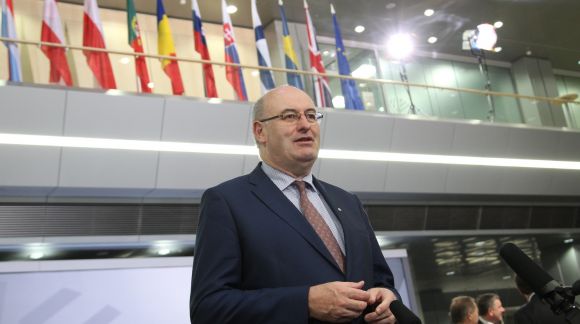 ES Lauksaimniecības un lauku attīstības komisārs Fils Hogens. Foto: EU2015.LV