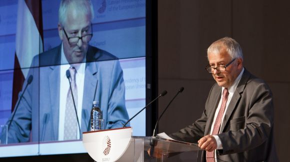 Mr Christopher Stopes, President of the IFOAM EU. Photo: EU2015.LV