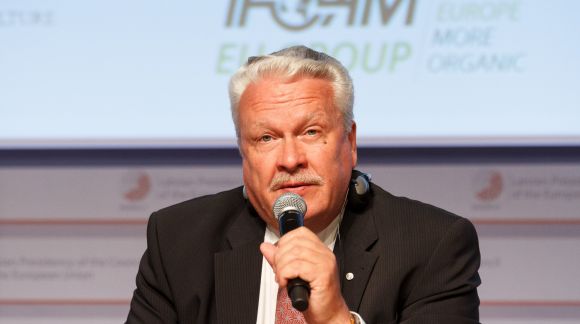 Mr Jānis Dūklavs, Latvian Minister for Agriculture. Photo: EU2015.LV