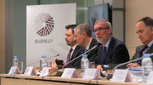 EU Defence Policy Directors Informal Meeting at the National Library of Latvia. Photo: Gatis Dieziņš, Recruiting and Youth Guard Centre.