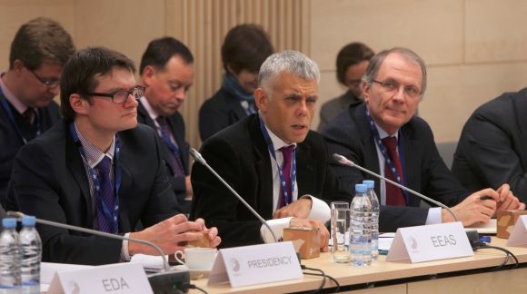 EU Defence Policy Directors Informal Meeting at the National Library of Latvia. Photo: Gatis Dieziņš, Recruiting and Youth Guard Centre.