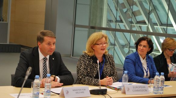 Meeting of the High-level group on Gender Mainstreaming. Photo: Ministry of Welfare