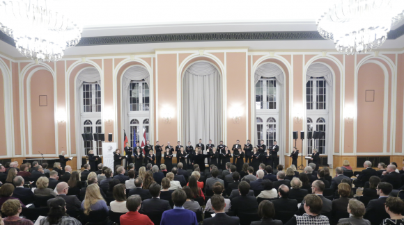 Eröffnungskonzert der lettischen Ratspräsidentschaft in Berlin. Foto: Kanzlei des Staatspräsidenten