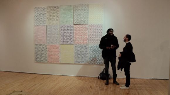 Opening of the exhibition "Lily's pool" in New York. Photo: Ojārs Pētersons