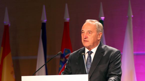 President of the Republic of Latvia H.E. Andris Bērziņš. Photo: EU2015.LV